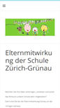 Mobile Screenshot of elternmitwirkung-gruenau.ch